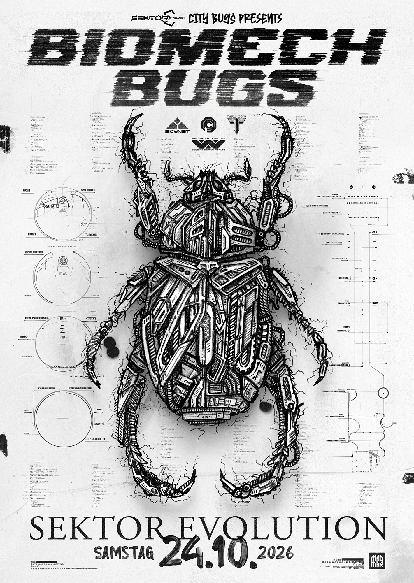 Citybugs presents: BIOMECH BUGS