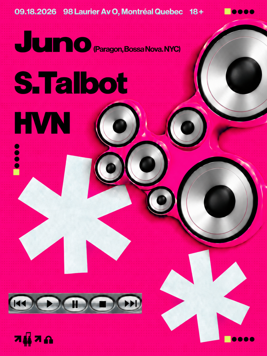 Juno [Paragon & Bossa Nova, NYC], s.talbot, HVN