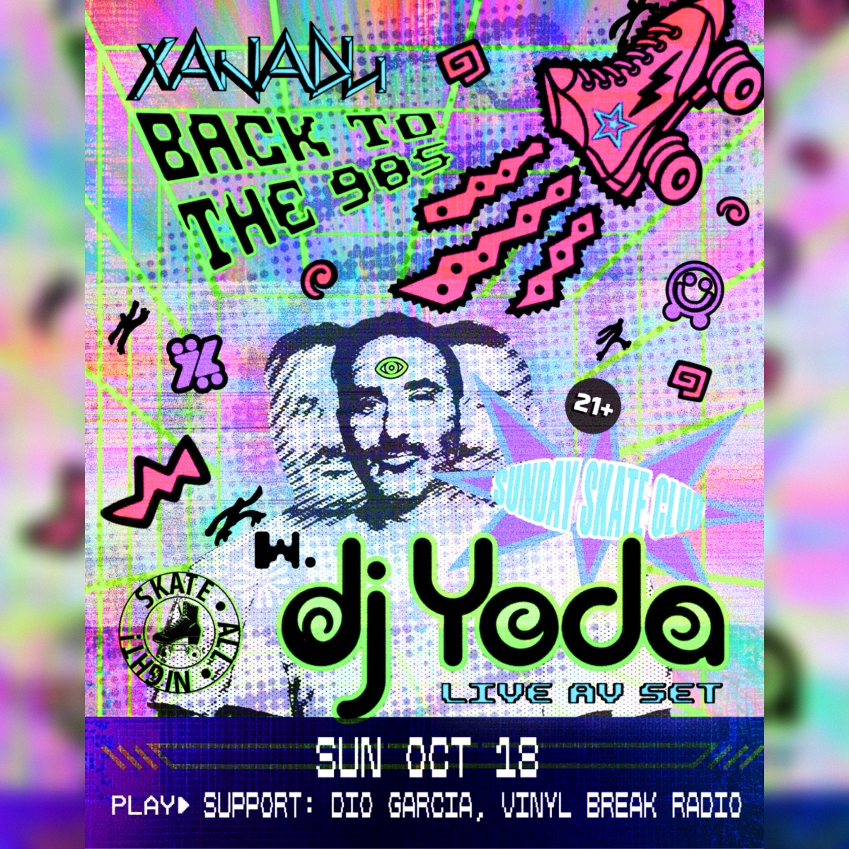 SSC: Back to the 90s edition feat. DJ Yoda (Live AV Set), Dio Garcia, Vinyl Break Radio