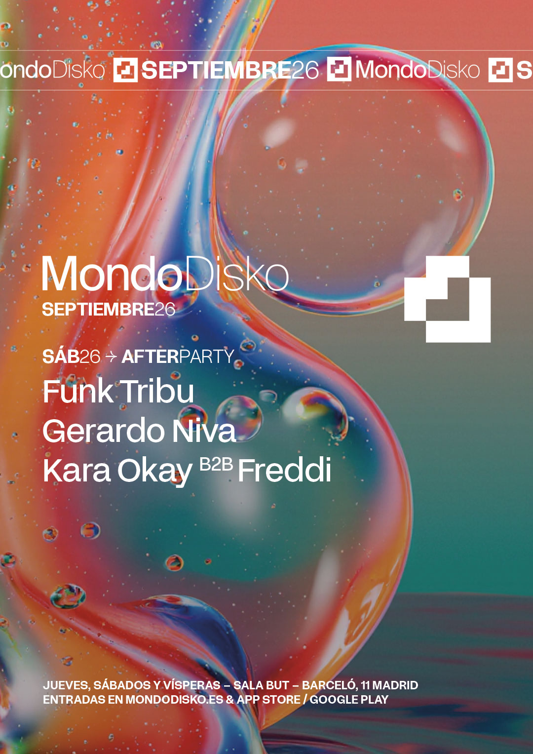 AFTERPARTY: Funk Tribu / Gerardo Niva / Kara Okay B2B Freddi