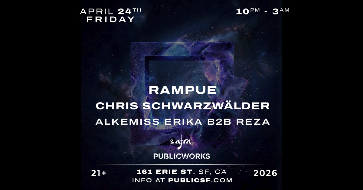 Rampue, Chris Schwarzwälder presented by Public Works and Safra