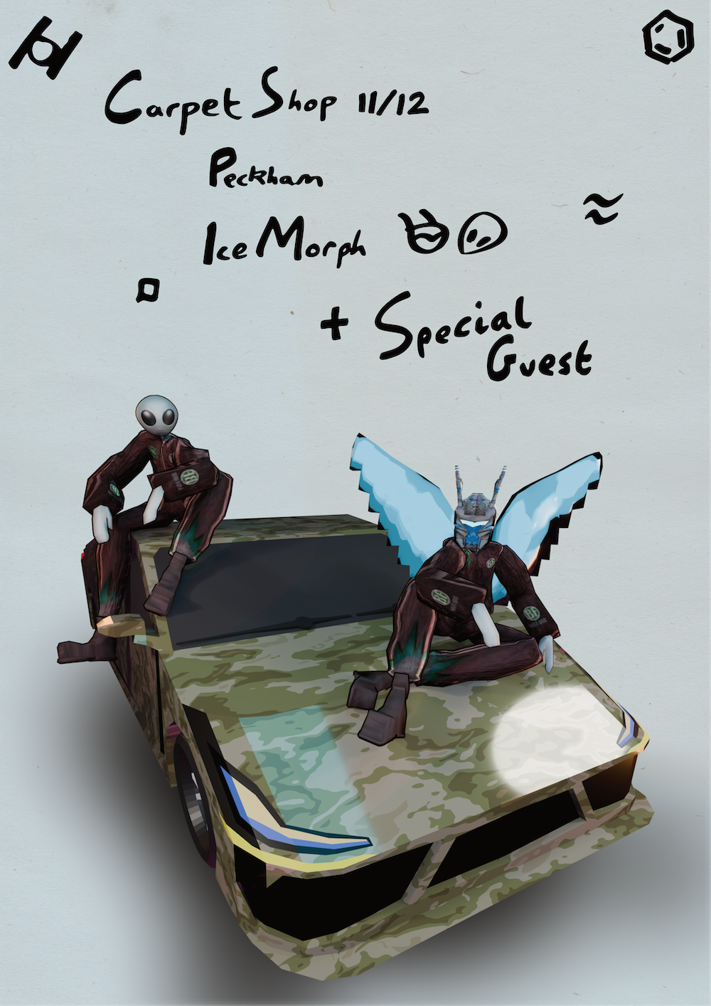 ⌭ IceMorph ⌬ + VERY SPECIAL GUEST