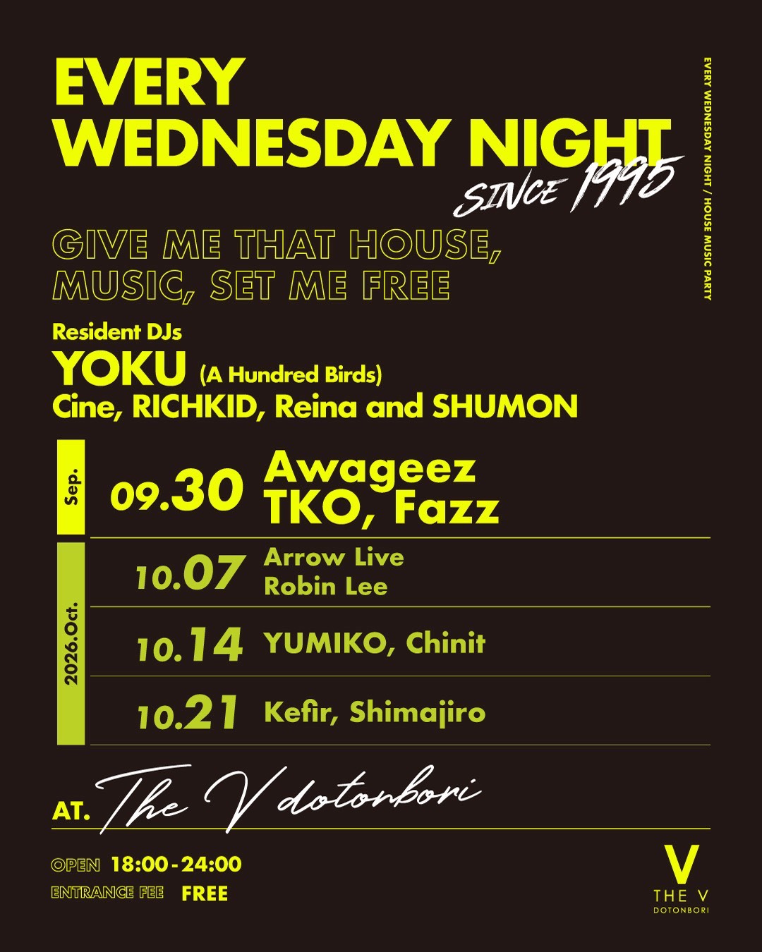EVERY WEDNESDAY NIGHT