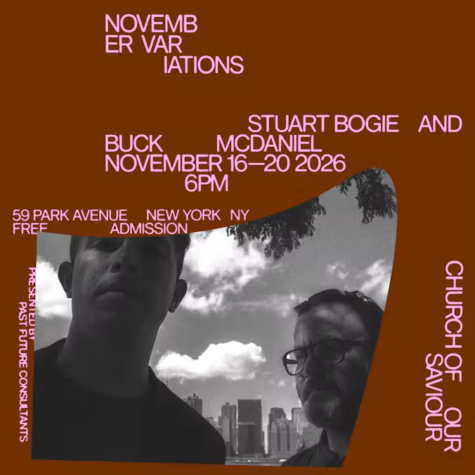 November Variations - Tuesday 11/17/26