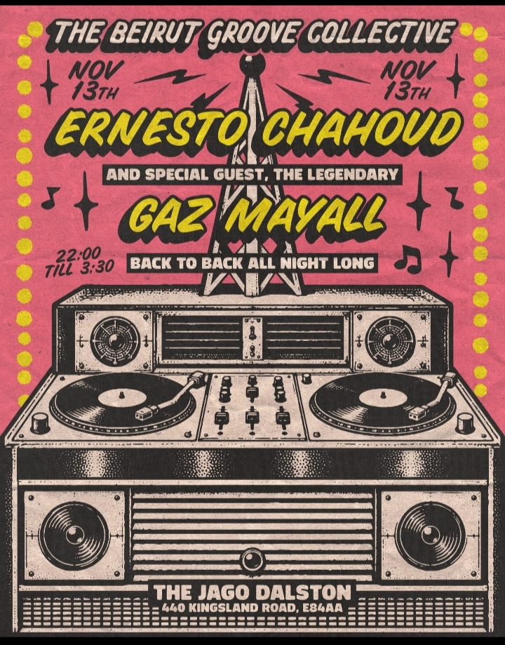 The Beirut Groove Collective flyer