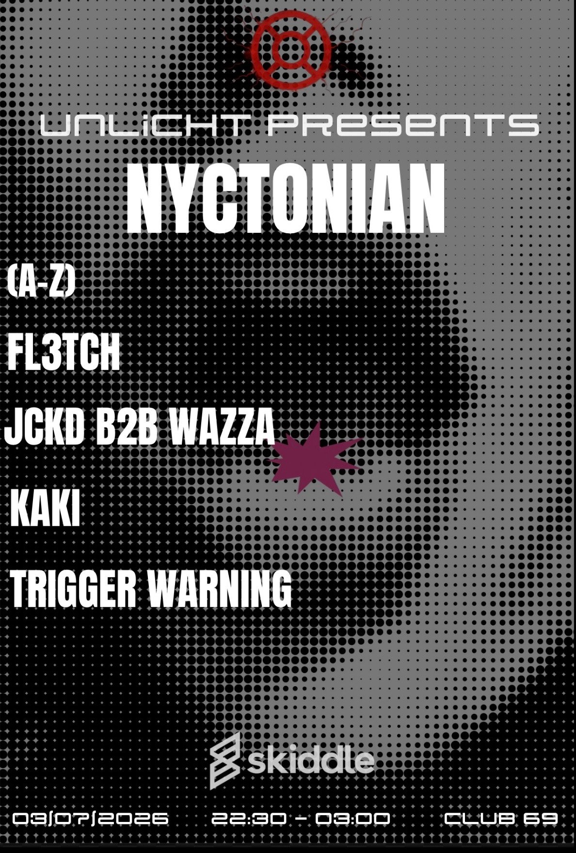 Unlicht Presents: NYCTONIAN + KAKI & MORE