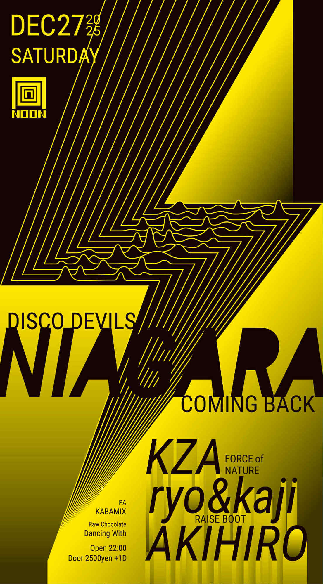 NIAGARA at Noon + Cafe, Osaka