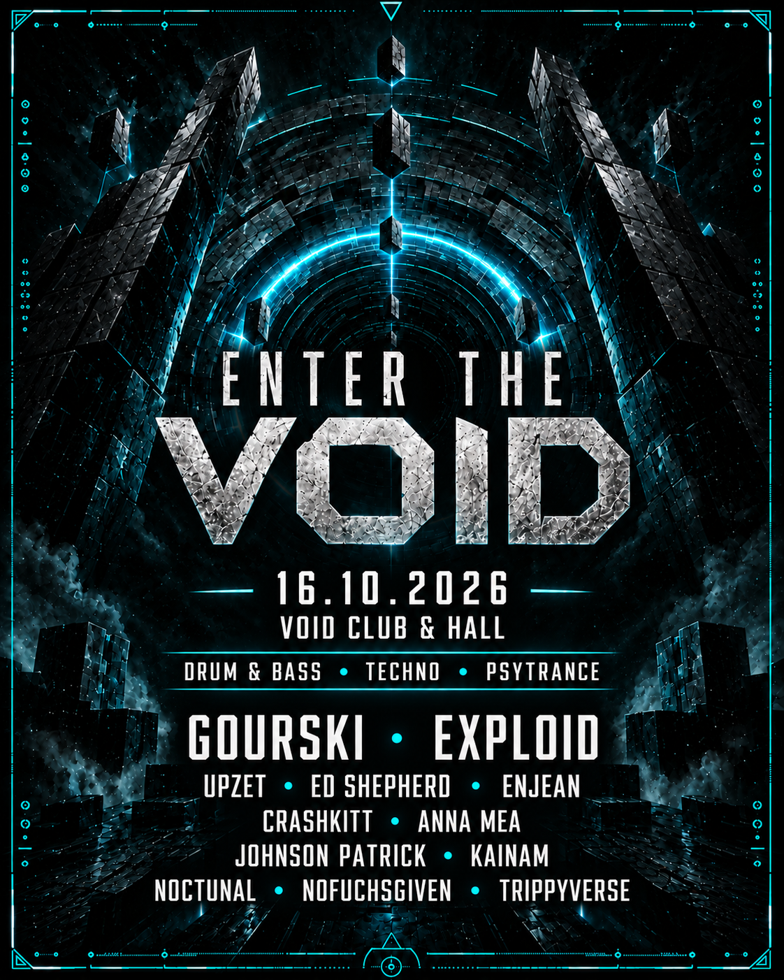 Enter the Void #82 with Gourski, Exploid, Upzet, Ed Shepherd, Enjean, Crashkitt, MJ Stylisch