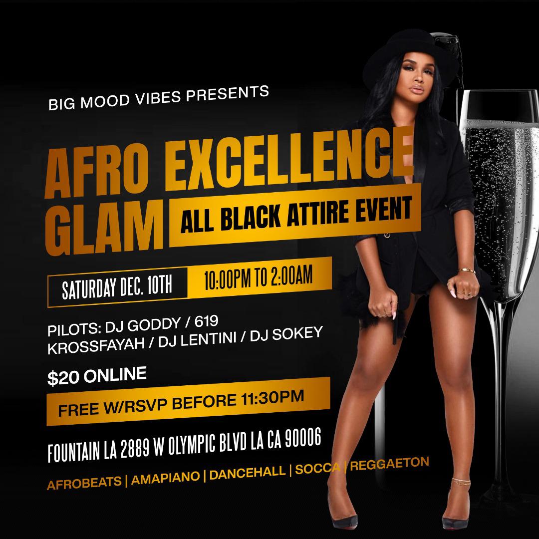 All black event store attire