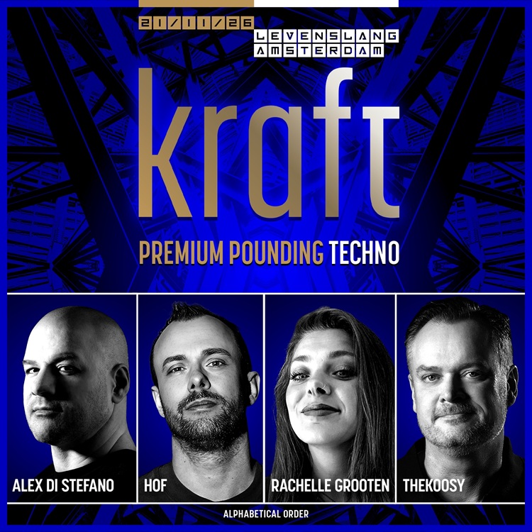 KRAFT Premium Pounding Techno 21st of November 2026 at Levenslang