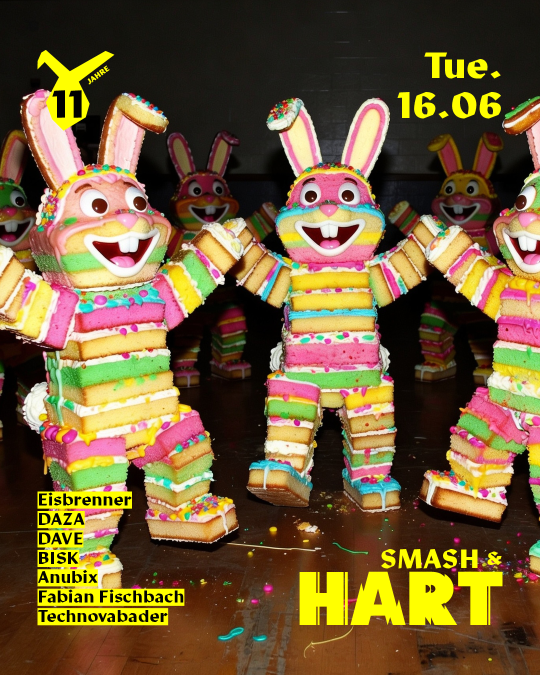 11 Years The White Rabbit ◢◤ Smash & HART