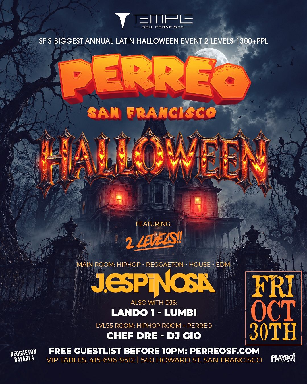 Perreo San Francisco Halloween!