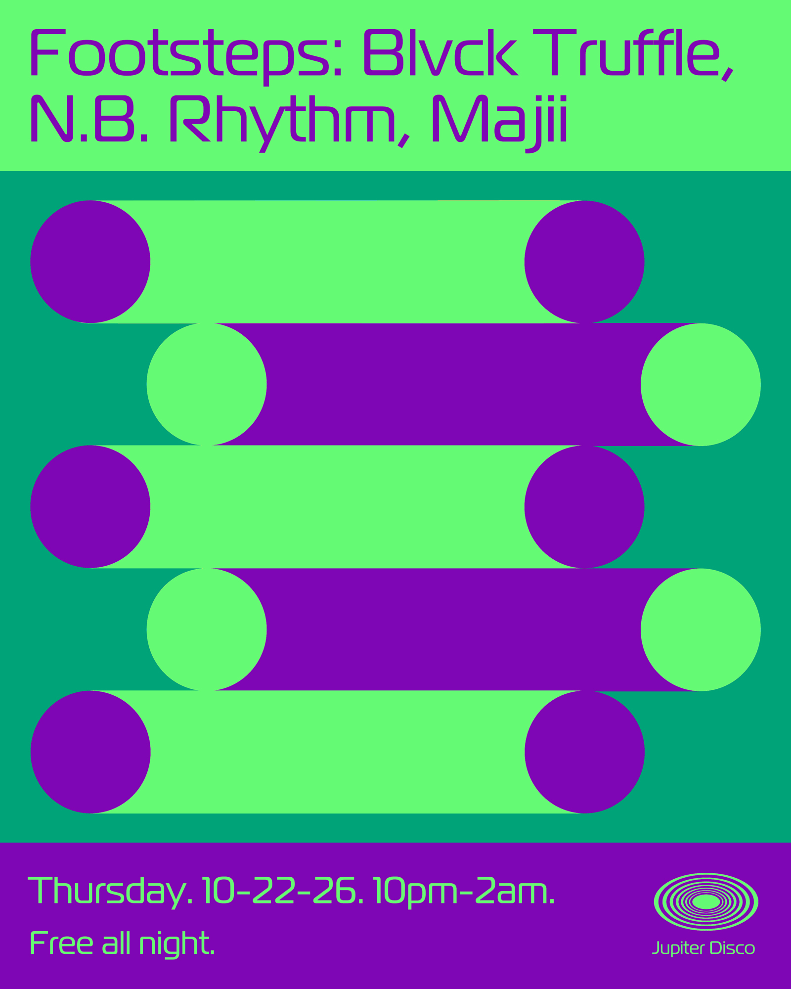 Footsteps: Blvck Truffle, N.B Rhythm, Majii