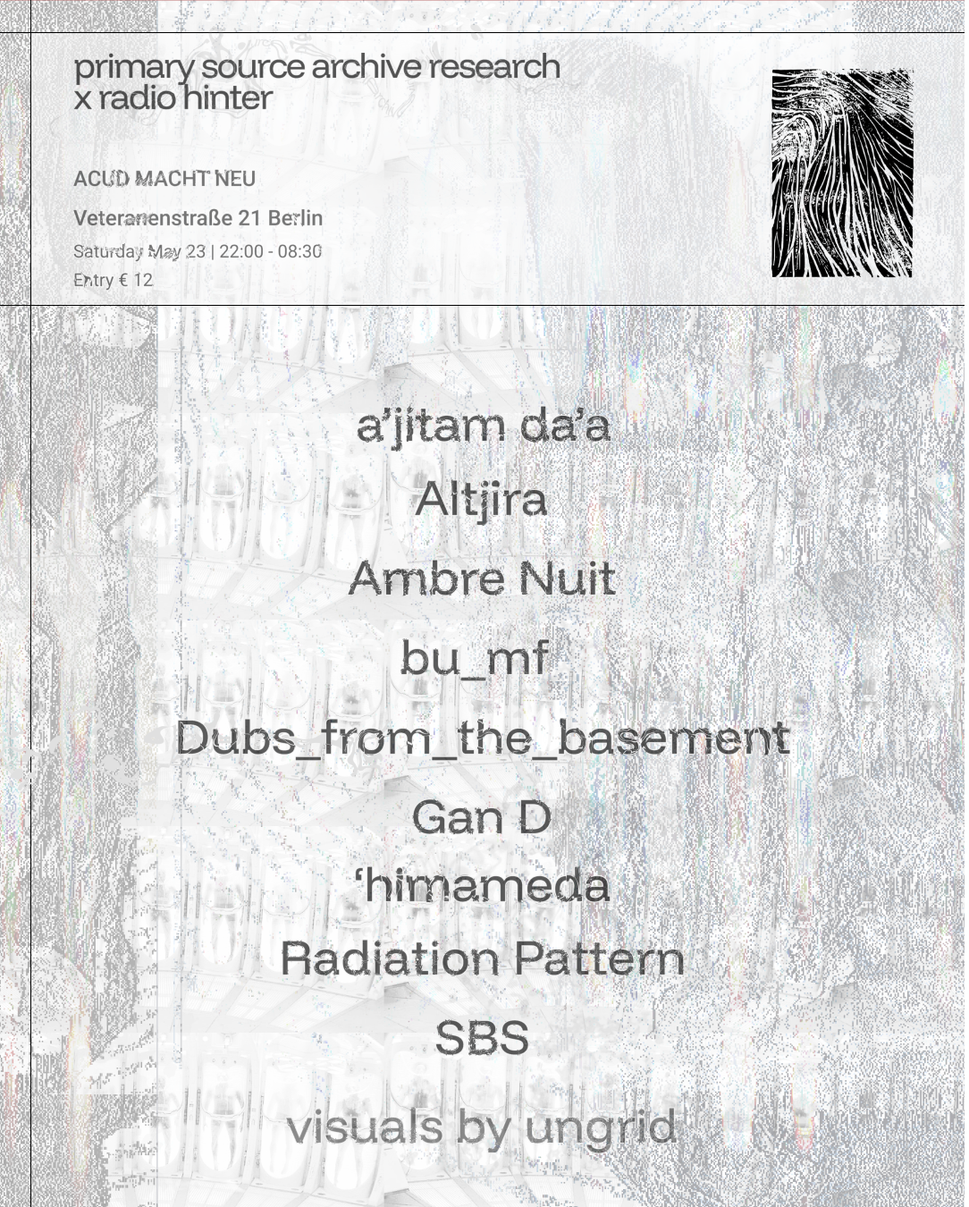 Primary Source Research Archive x Radio Hinter