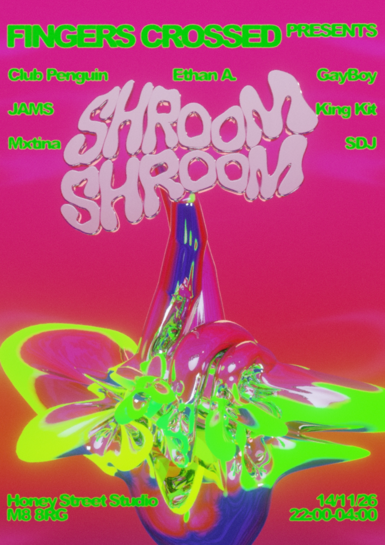 Fingers Crossed: Shroom Shroom