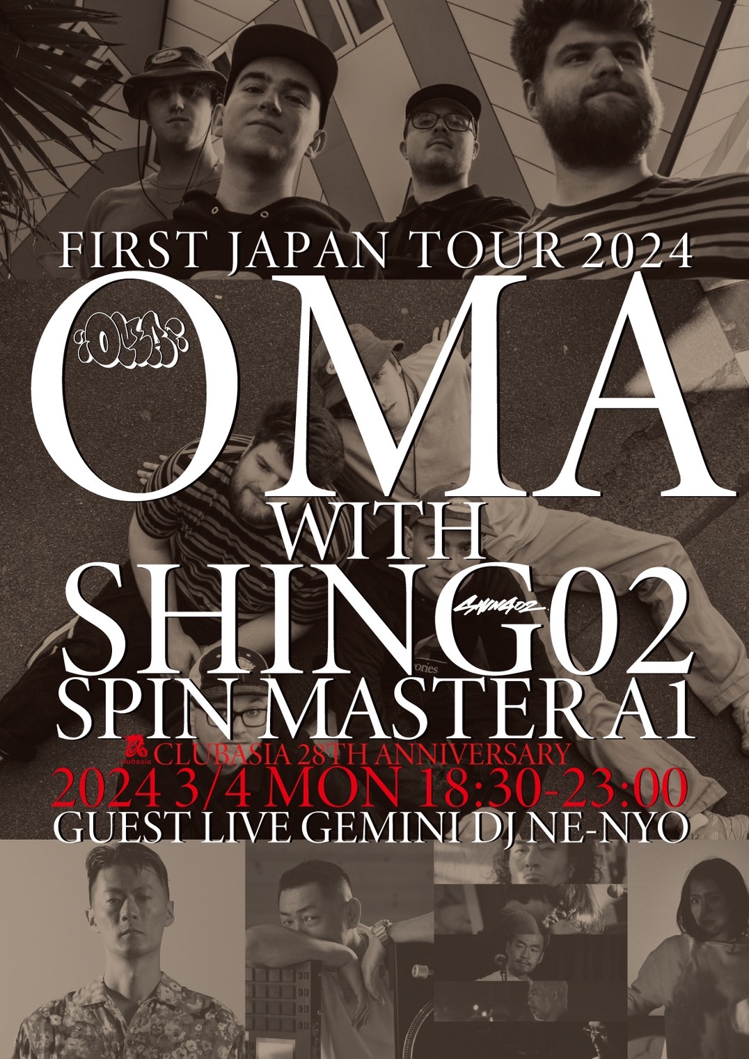 clubasia 28th Anniversary OMA -First Japan Tour 2024- with SHING02