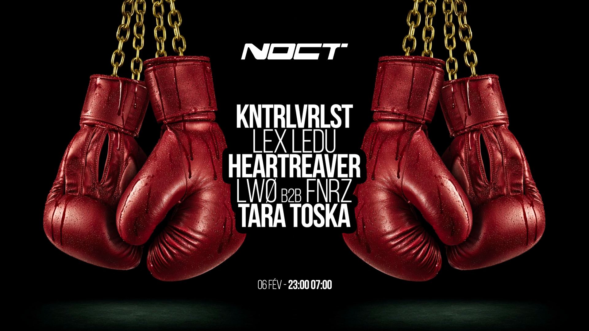 NOCT: KNTRLVRLST - LEX LEDU - Heartreaver - Lwø B2b Fnrz