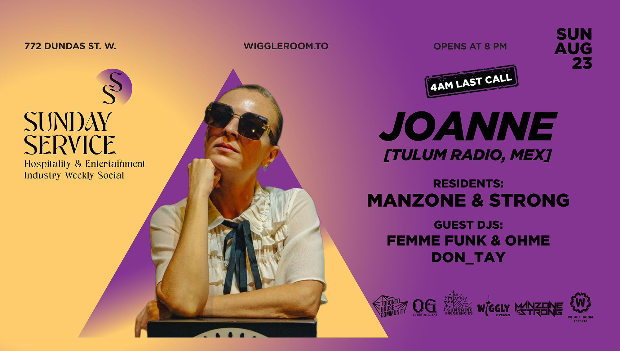 Sunday SerVice: JOANNE [Mex] - Manzone & Strong - 4AM LAST CALL