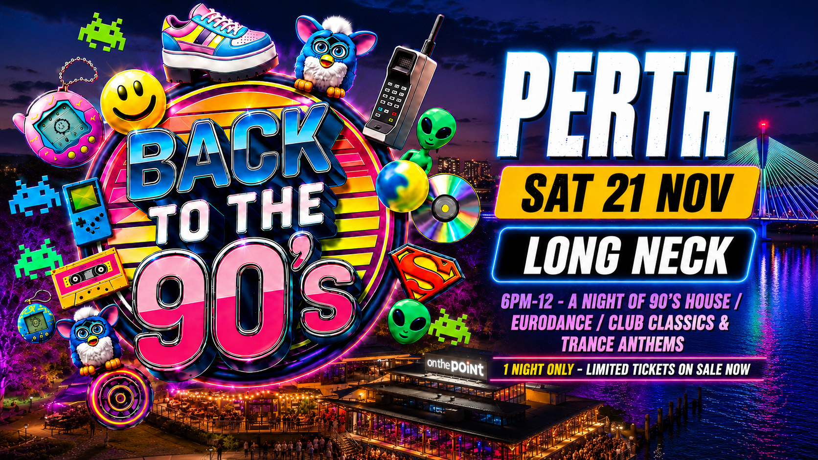 Back to the 90's - Perth (Launch Party)