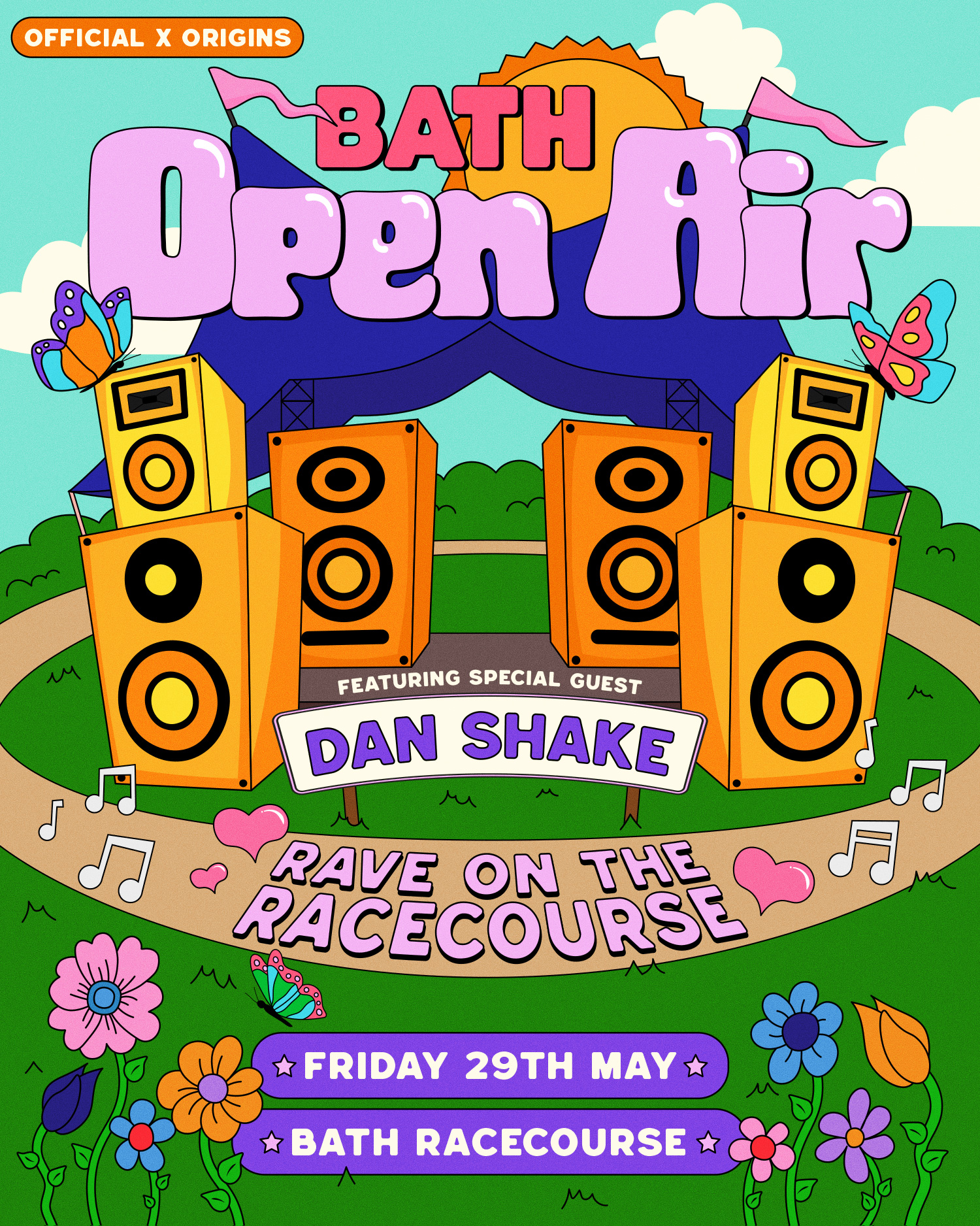 Origins X Official Bath Open Air presents Dan Shake