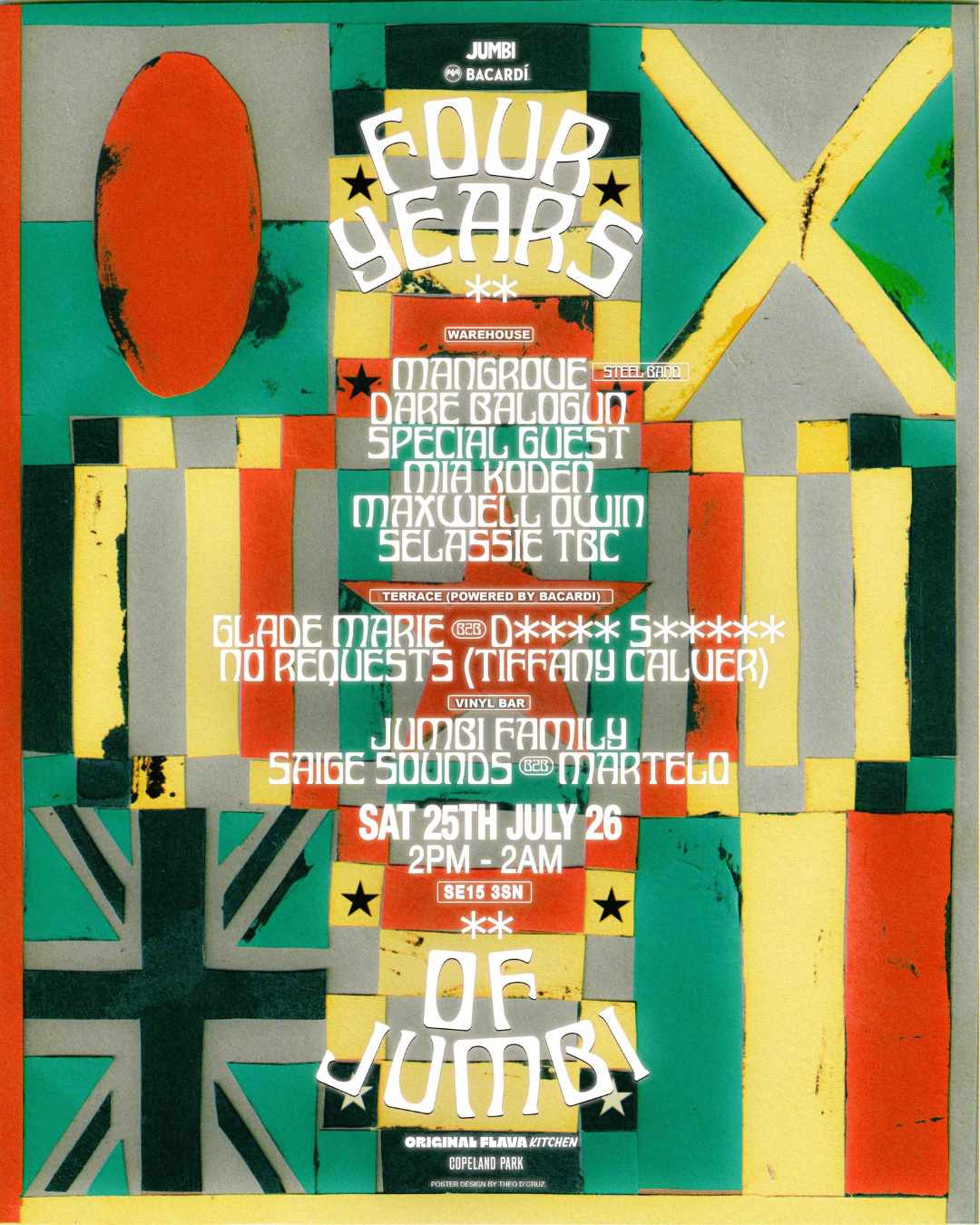 Jumbi 4th Birthday Warehouse Bash (Jumbi and Unit 08)