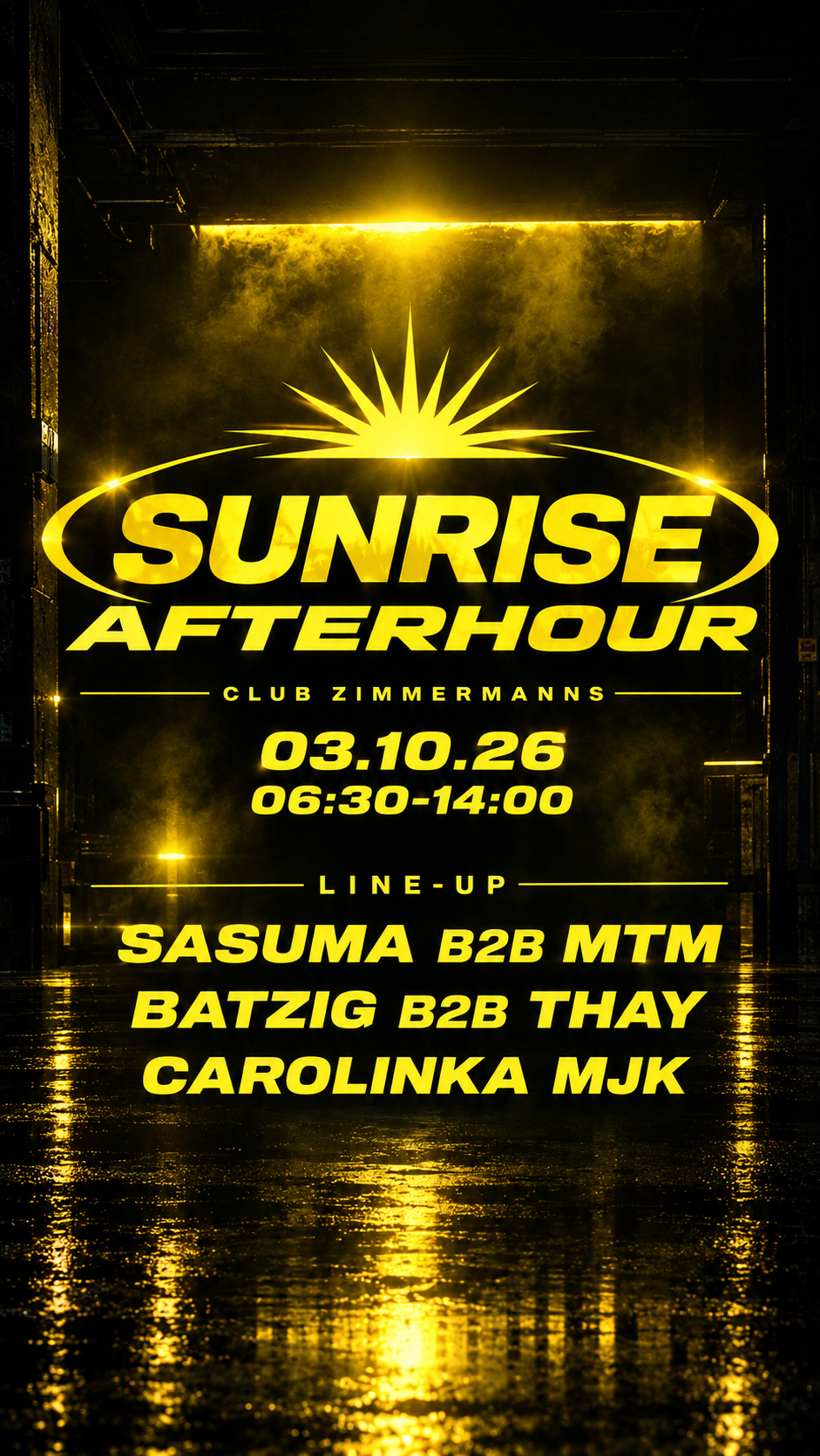 SUNRISE AFTERHOUR