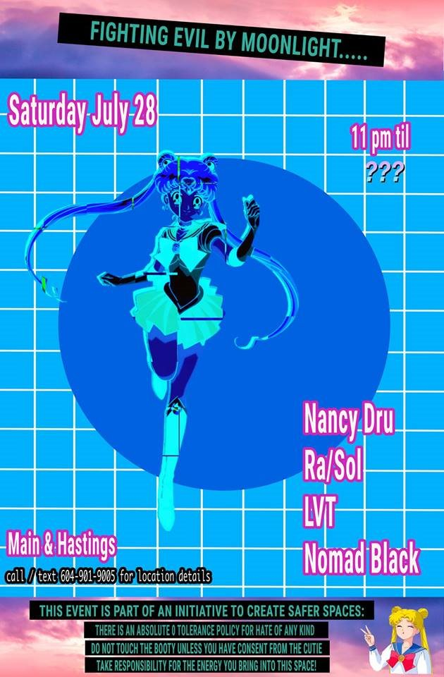 F.E.B.M. I with Nancy Dru, Ra Sol, Nomad Black and LVT flyer