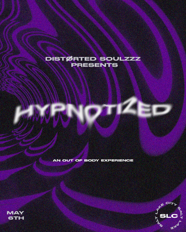 [CANCELLED] HYPNOTIZED flyer