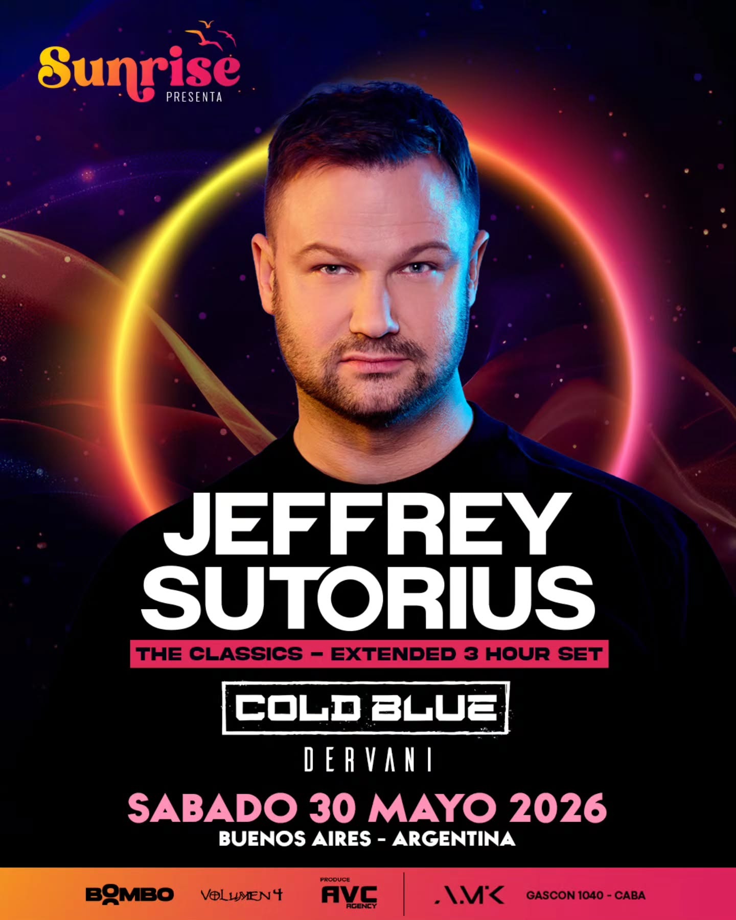 JEFFREY SUTORIUS & MORE ARTISTS [SUNRISE] – by AVC AGENCY & VOLUMEN 4, AMK CLUB