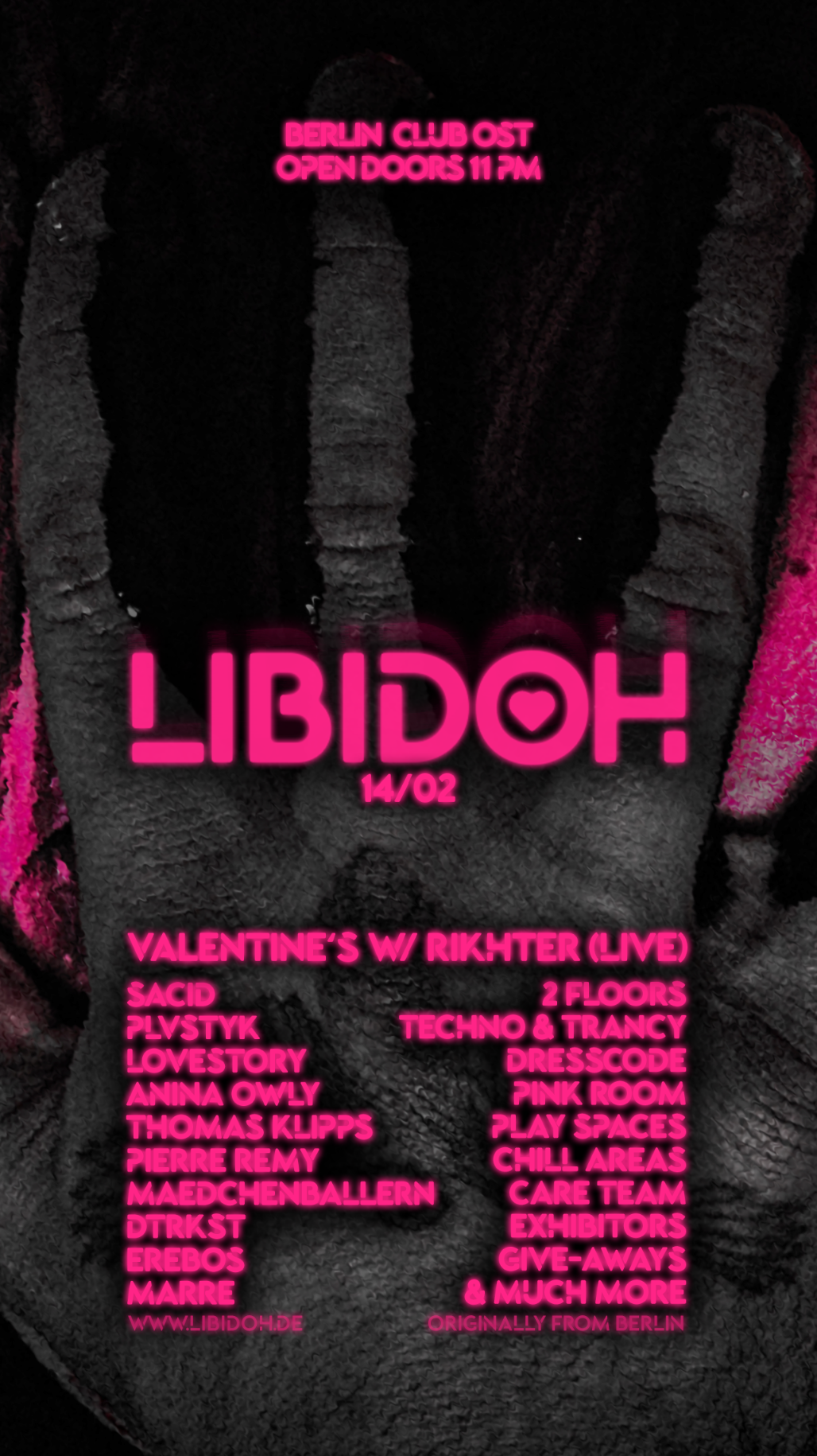 LIBIDOH · Valentine's with RIKHTER (live) at OST, Berlin