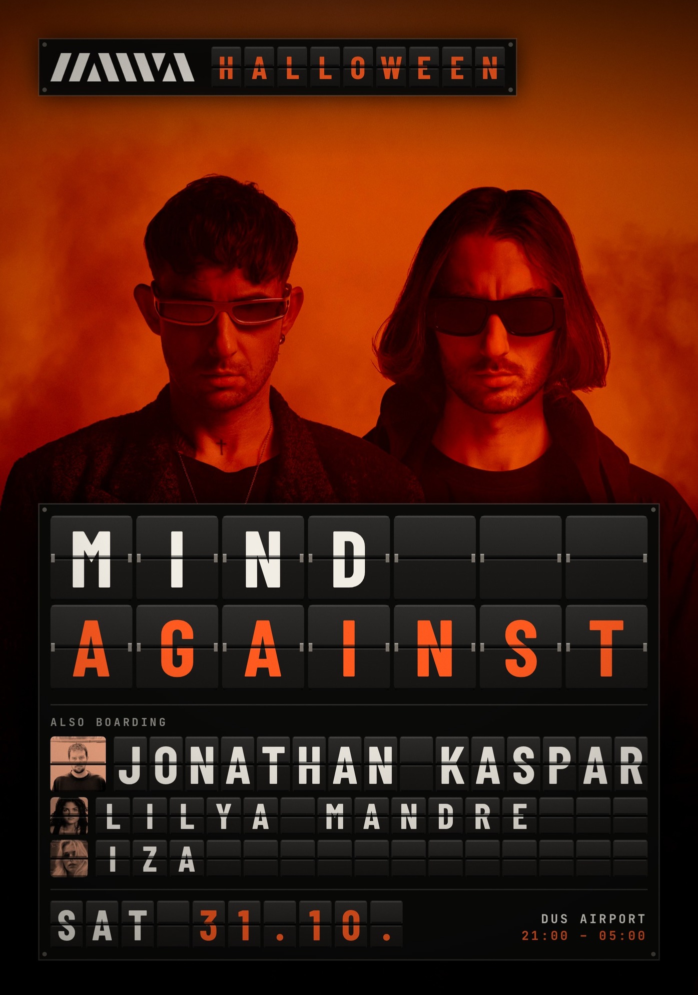 Hawā Halloween w/ Mind Against - Jonathan Kaspar - Lilya Mandre & IZA