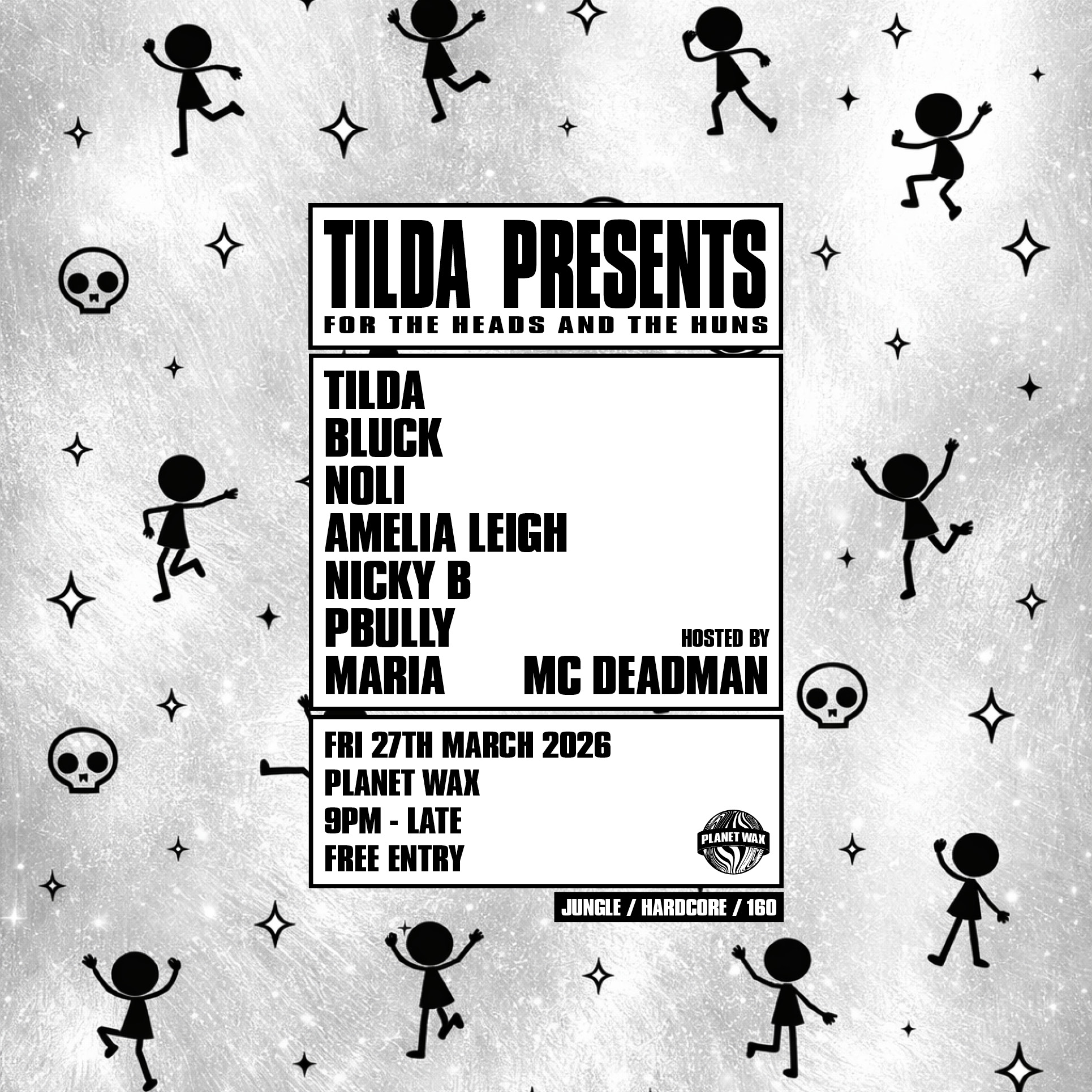 TILDA Presents: For the Heads & the Huns