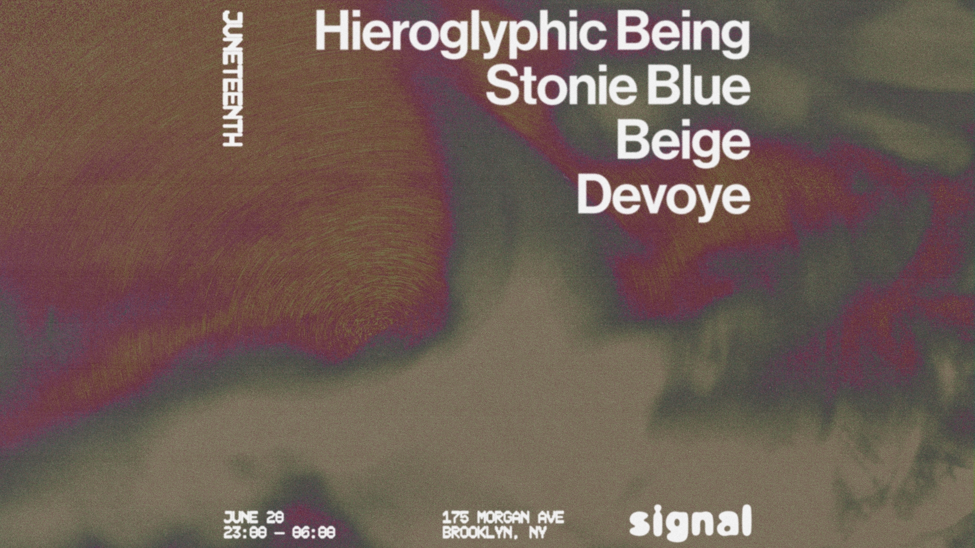 Juneteenth: Hieroglyphic Being, Swami Sound, BEIGE, Devoye