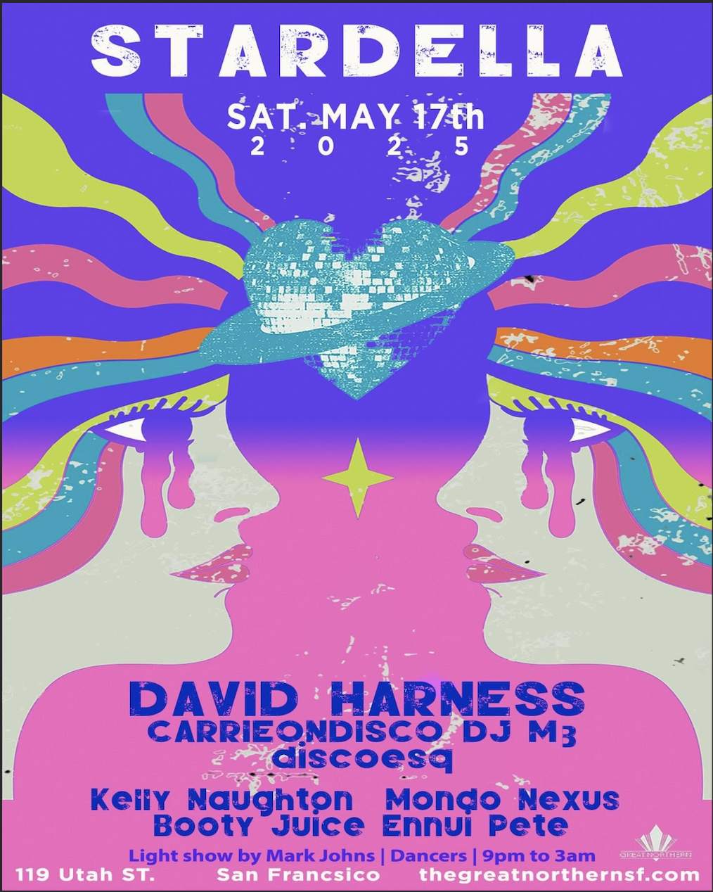 STARDELLA w David Harness - Carrieondisco & DJ M3 - discoesq
