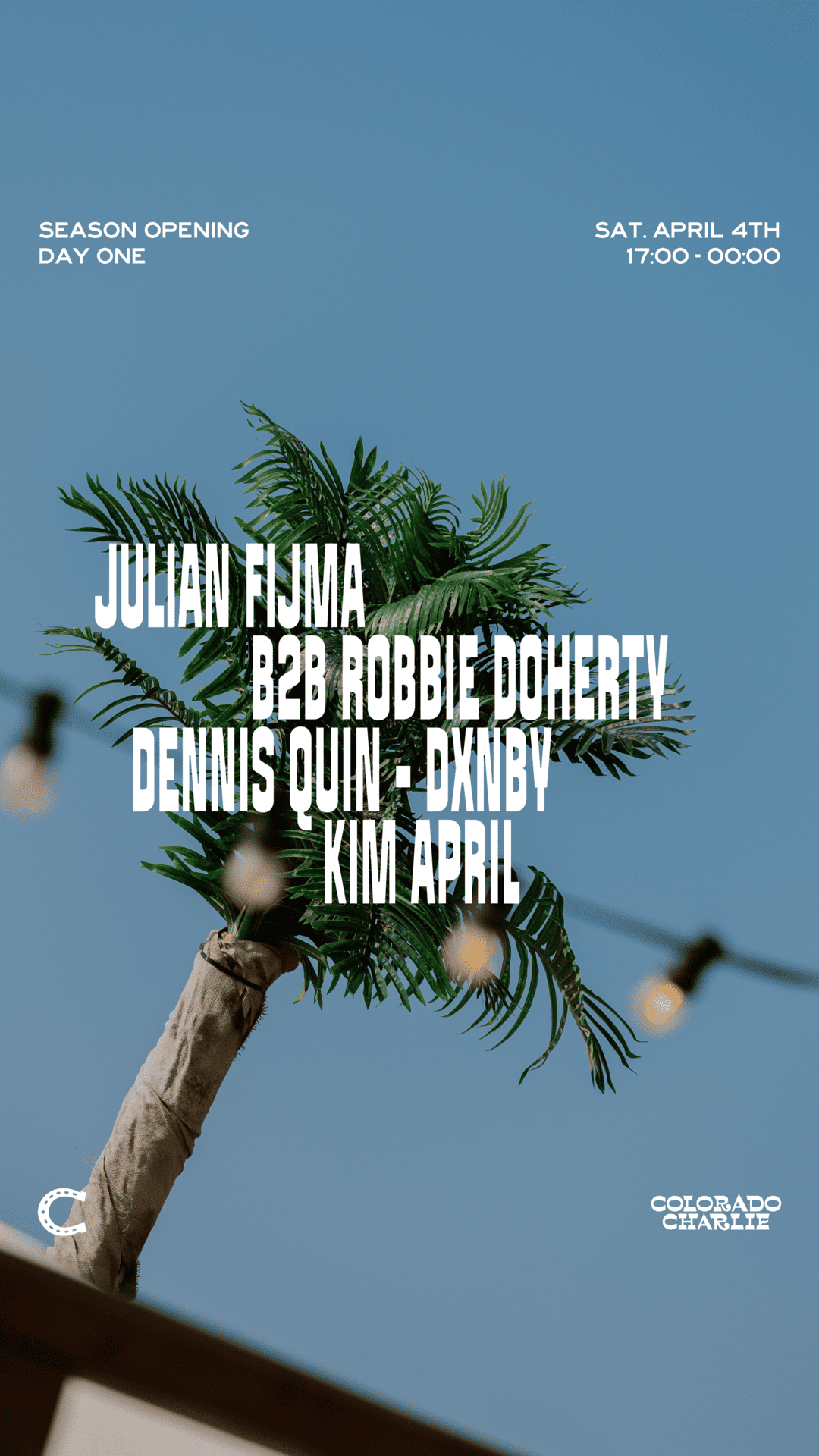 Colorado Charlie - Season Opening Day 1 (SOLD OUT)