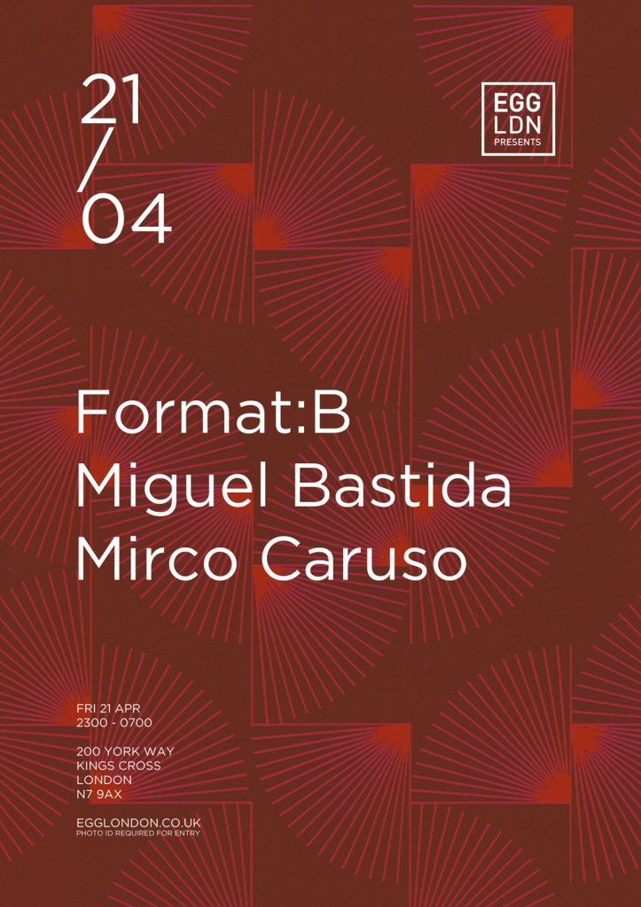 Egg presents Format B Miguel Bastida Mirco Caruso at Egg London