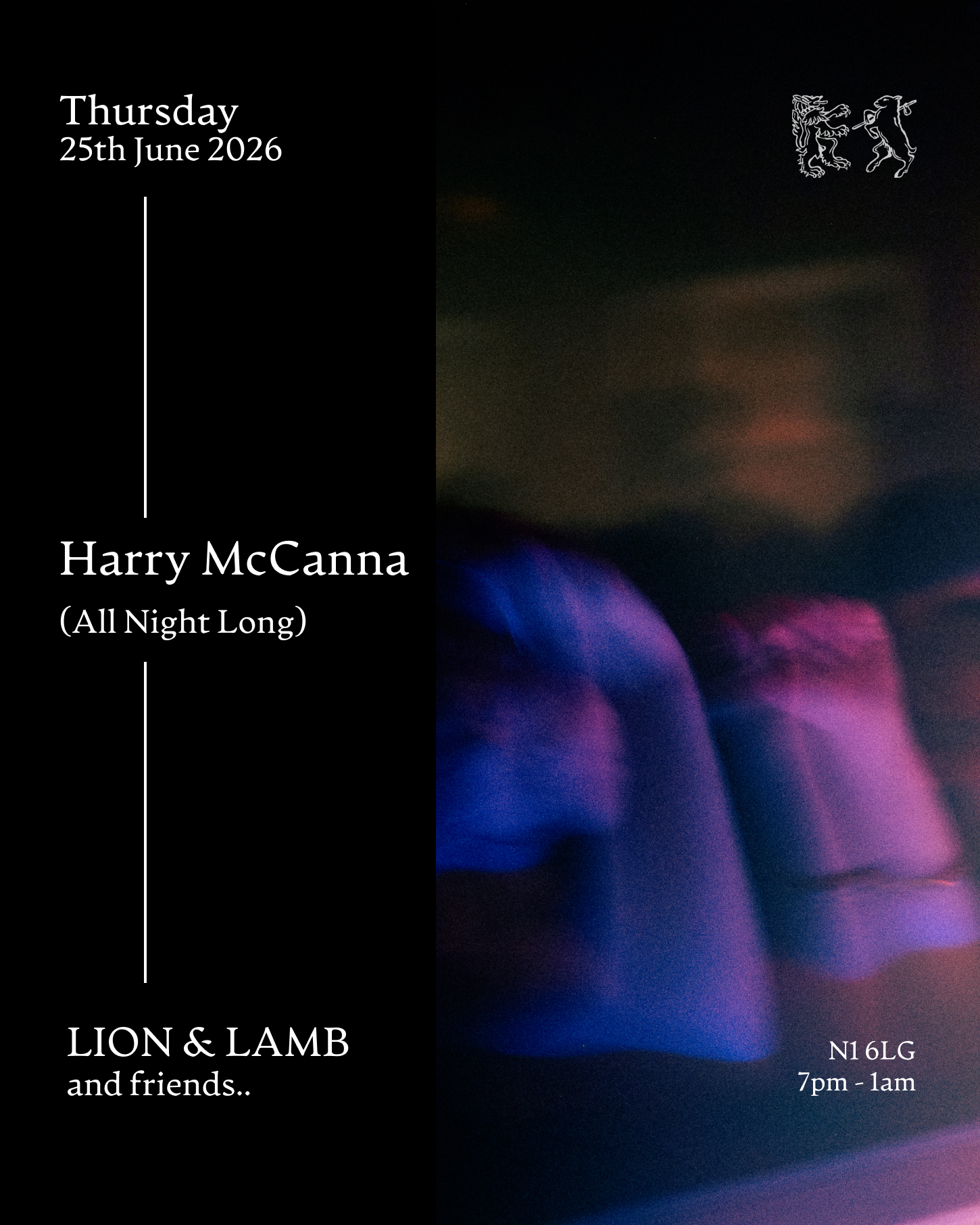 Lion & Lamb and Friends with Harry McCanna (All Night Long)