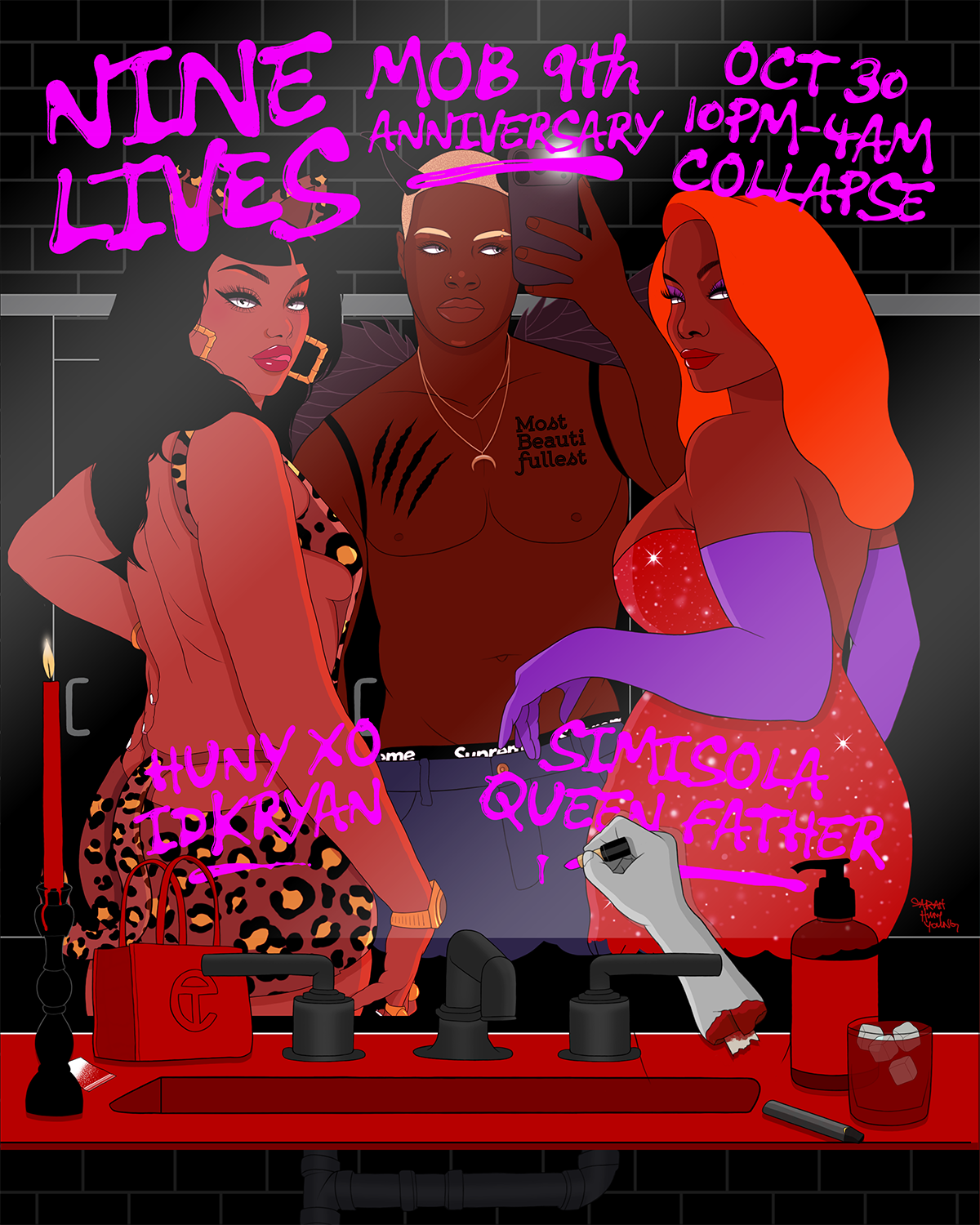 NINE LIVES: Mostbeautifullest 9 Year Anniversary