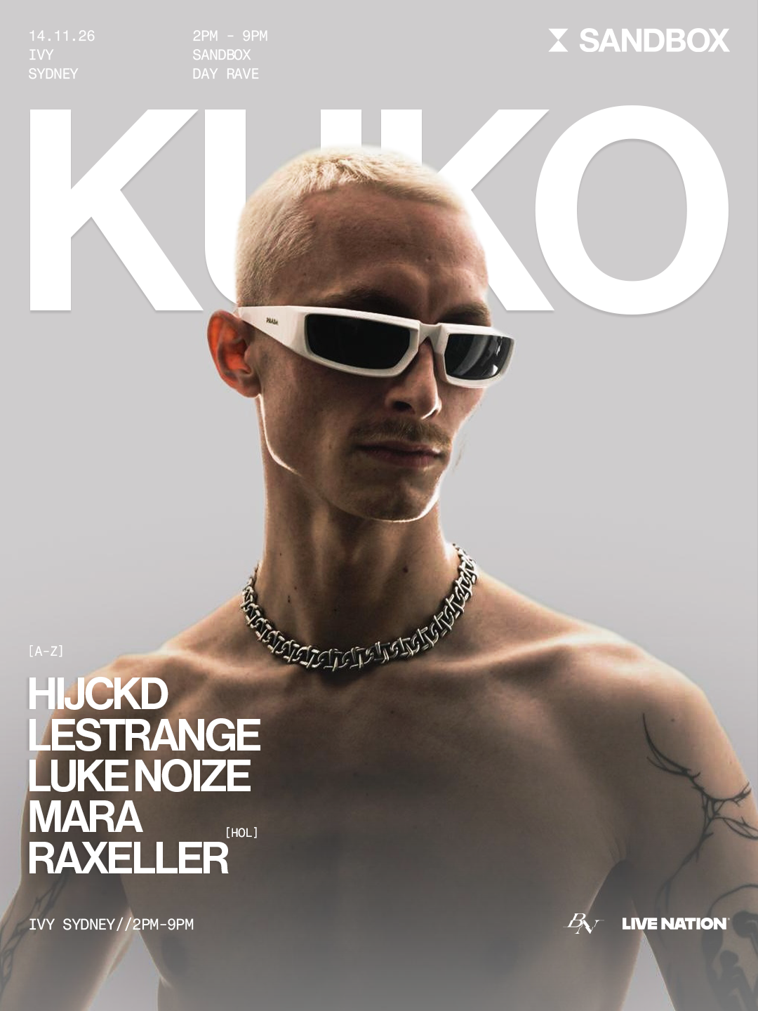 Sandbox presents KUKO (GER) & HIJCKD