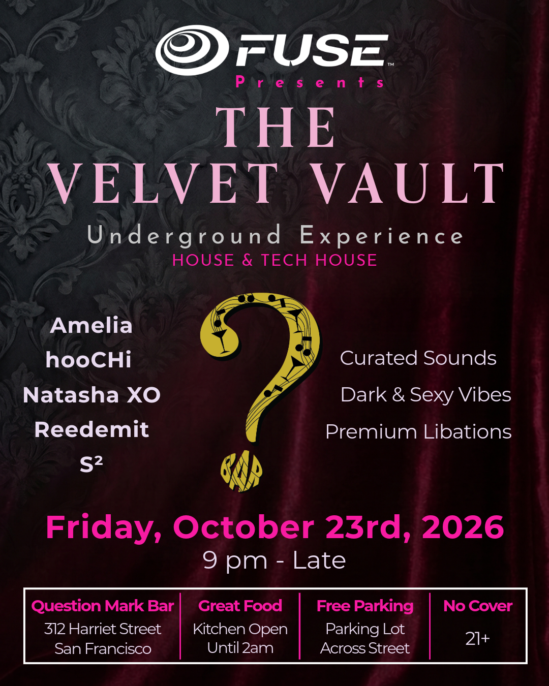 FUSE presents: The Velvet Vault