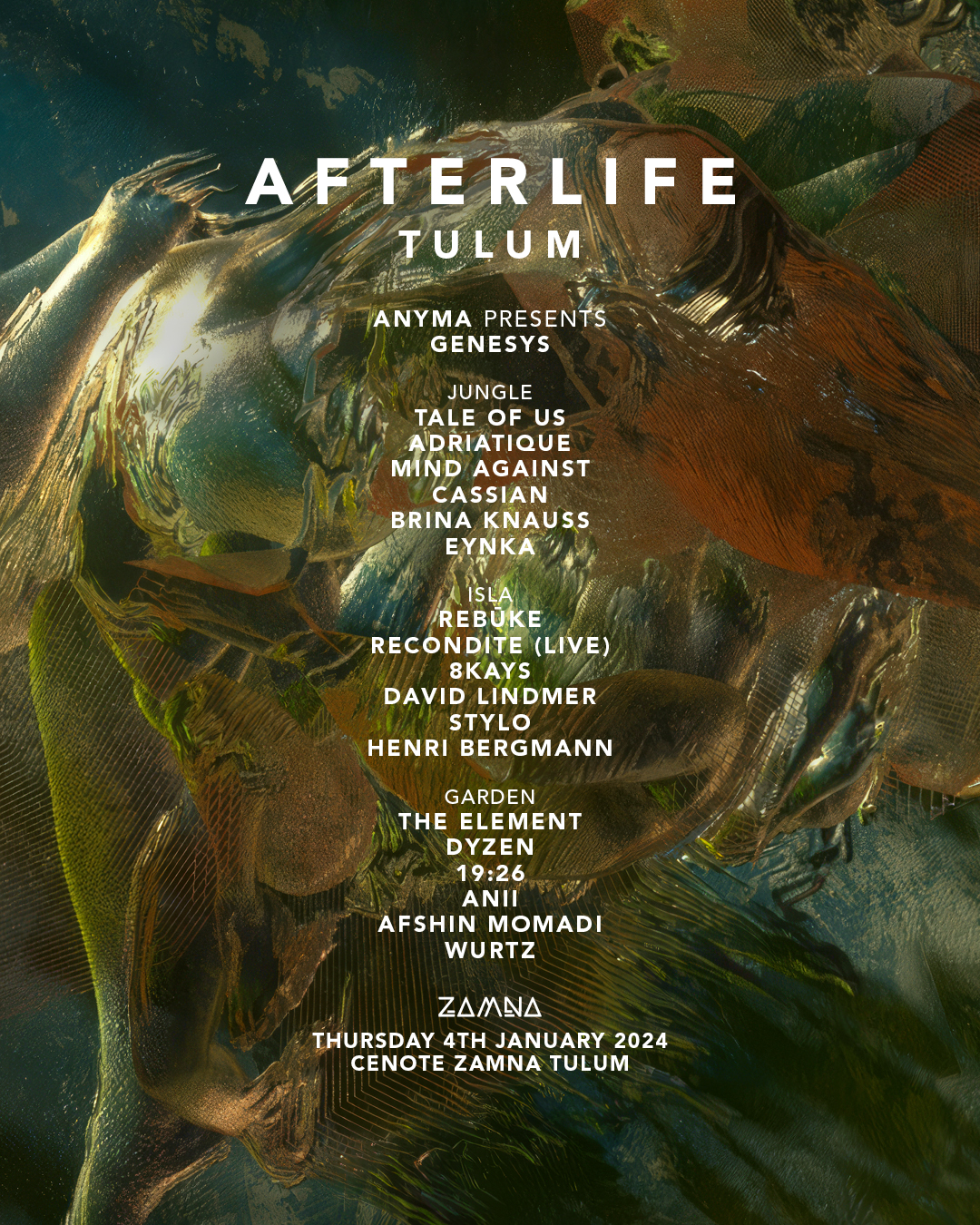 Afterlife reveals complete line-up for Sound Tulum - Decoded Magazine