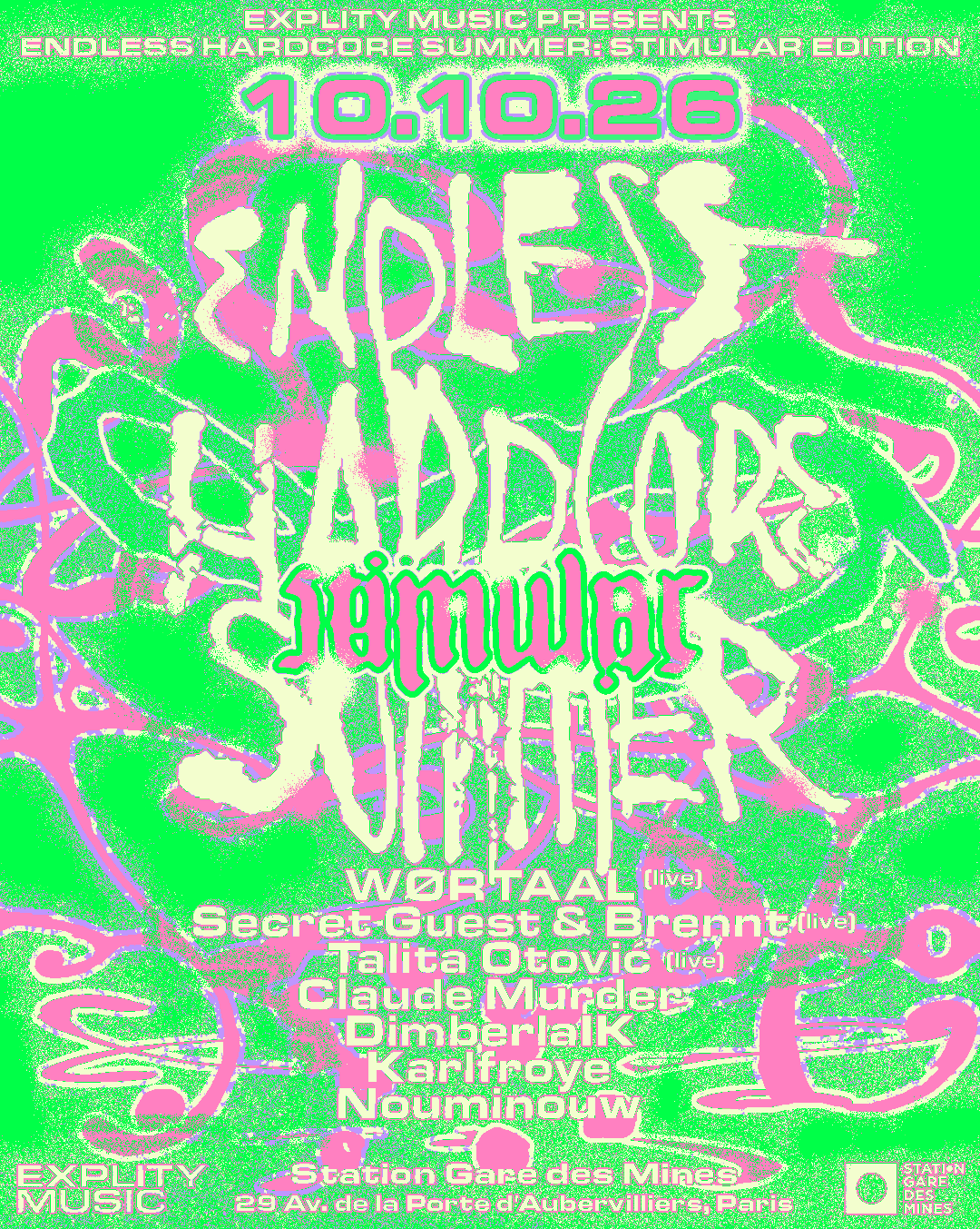 Explity Music presents : ENDLESS HARDCORE SUMMER 4