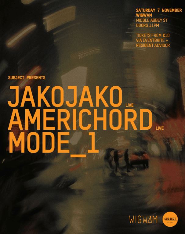 JakoJako - Live, Americhord - Live & Mode_1