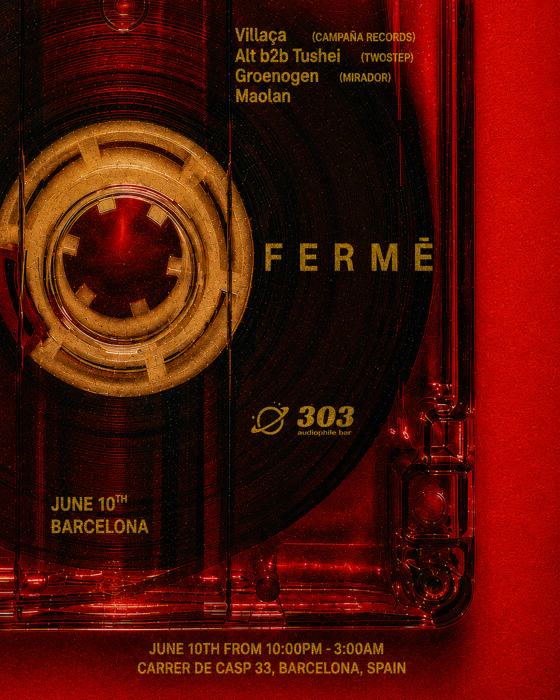 FERMĒ X 303 Audiophile Bar