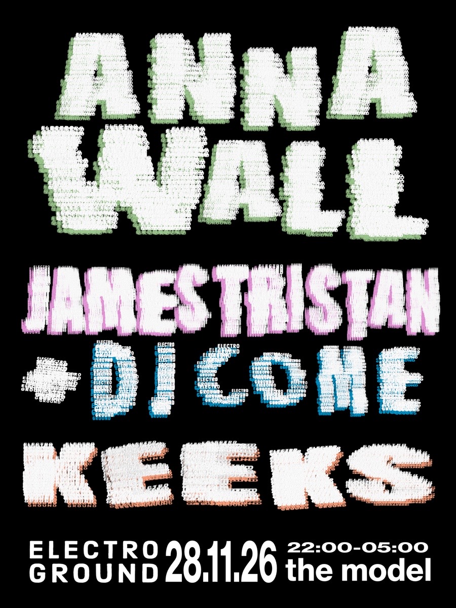Electroground - Anna Wall, James Tristan, dj come & Keeks