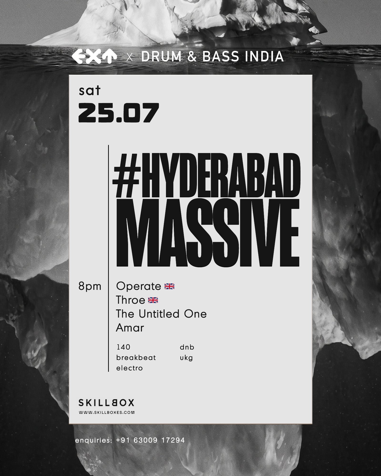 DnBIndia x EXT present - #HyderabadMassive
