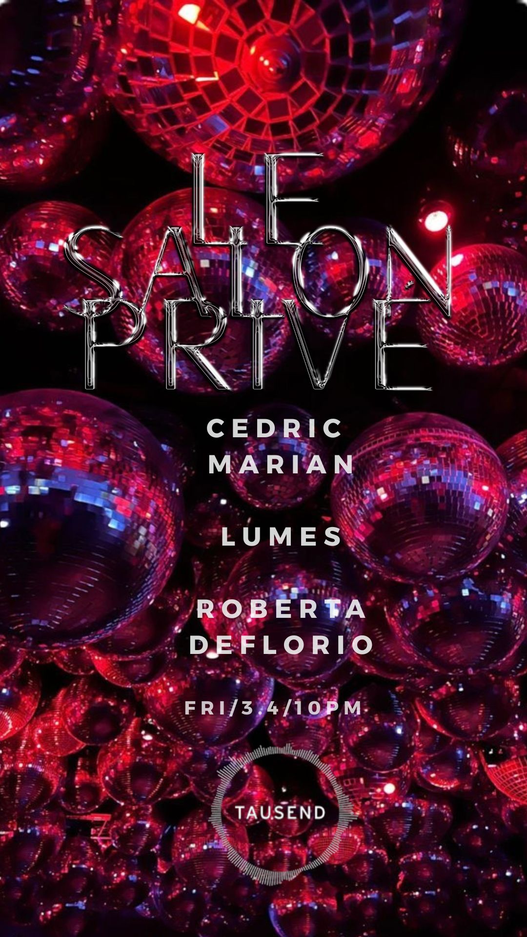 Le Salon Privé: Cedric Marian - Roberta Deflorio - LUMES