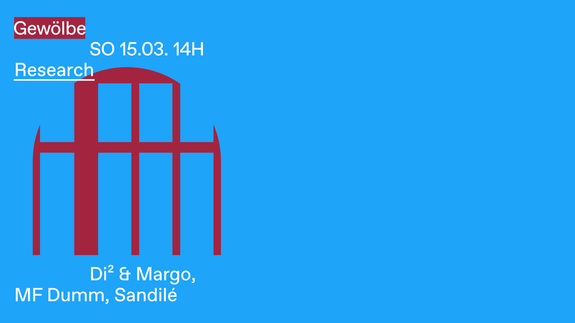 Research with Di² & Margo, MF Dumm, Sandilé