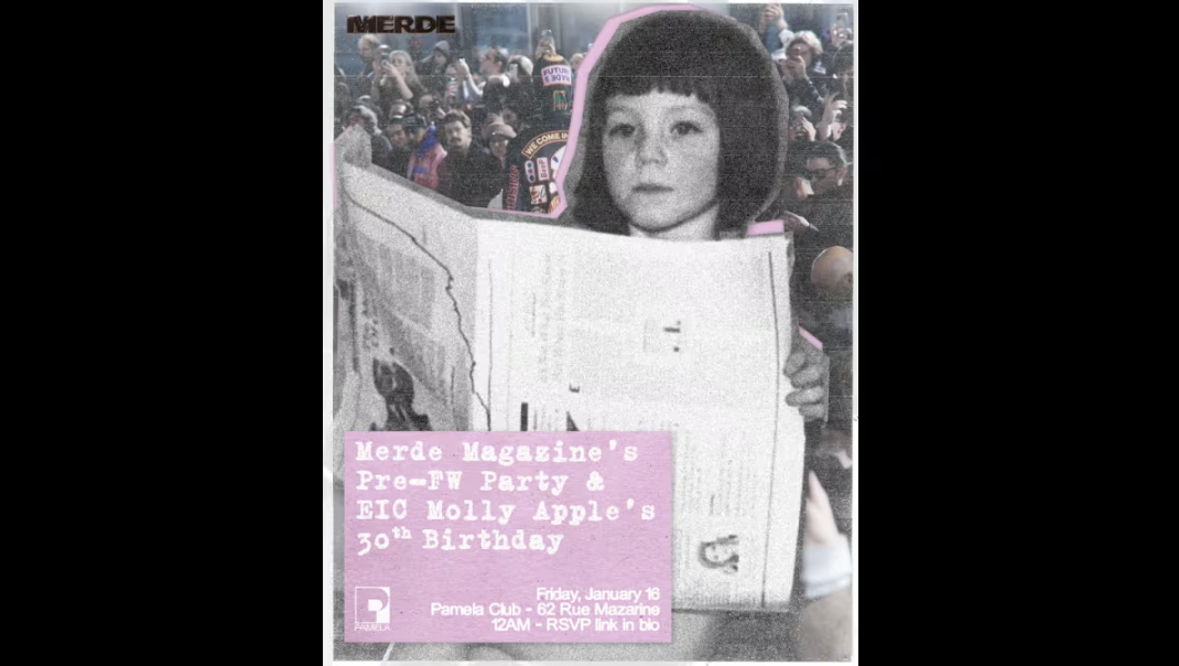 Merde Magazine’S Pre-Fw Party - Camporeale, Djneinei...