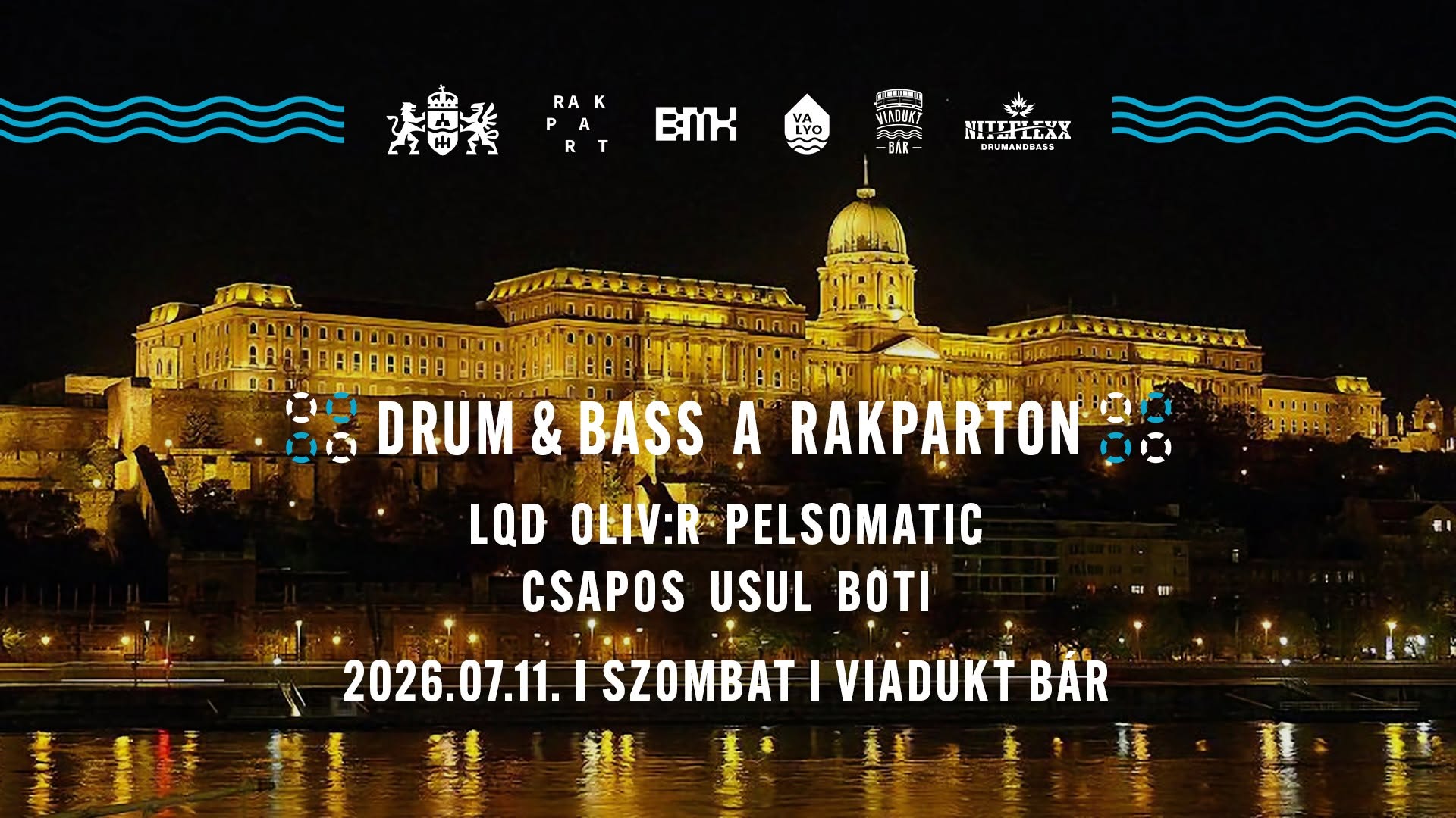 Drum & bass on the riverside
